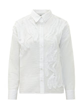 ALPHA STUDIO - Long Sleeve Shirt with Classic Collar - White - LIDIASHOPPING® - Official Website
