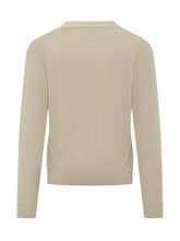 KNIT DE MONSIEUR - Cardigan Scollo a V Classico - Beige - LIDIASHOPPING® - Official Website