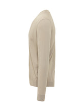 KNIT DE MONSIEUR - Cardigan Scollo a V Classico - Beige - LIDIASHOPPING® - Official Website