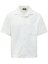GCDS - Bowling Shirt with Patch Pocket - White - LIDIASHOPPING® - Official Website