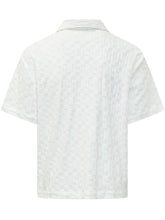 GCDS - Bowling Shirt with Patch Pocket - White - LIDIASHOPPING® - Official Website