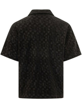 GCDS - Bowling Shirt with Snap Buttons - Black - LIDIASHOPPING® - Official Website
