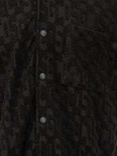 GCDS - Bowling Shirt with Snap Buttons - Black - LIDIASHOPPING® - Official Website