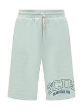 GCDS - Shorts con Logo e Coulisse - Blu - LIDIASHOPPING® - Official Website