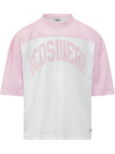 GCDS - T-Shirt Sunset con Stampa Frontale - Bianco - LIDIASHOPPING® - Official Website