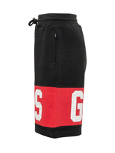 GCDS - Logo Sweatshorts - Black - LIDIASHOPPING® - Official Website