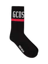 GCDS - Logo Socks - Black - LIDIASHOPPING® - Official Website