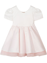 TWIN-SET - Abito con Maniche a Palloncino e Gonna Ampia - Bianco - LIDIASHOPPING® - Official Website