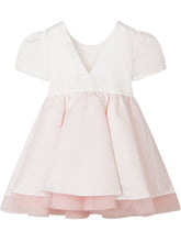 TWIN-SET - Abito con Maniche a Palloncino e Gonna Ampia - Bianco - LIDIASHOPPING® - Official Website