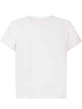 TWIN-SET - T-shirt con Stampa e Ricamo - Bianco - LIDIASHOPPING® - Official Website