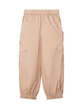 TWIN-SET - Pantaloni Cargo con Tasche Applicate - Beige - LIDIASHOPPING® - Official Website