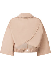 TWIN-SET - Set with Cropped Shirt and Shorts - Beige - LIDIASHOPPING® - Official Website