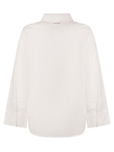 TWIN-SET - Shirt with Pocket and Embellishments - White - LIDIASHOPPING® - Official Website