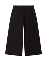 TWIN-SET - Pantaloni Ampi con Applicazioni - Nero - LIDIASHOPPING® - Official Website