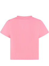 TWIN-SET - T-shirt with Decorated Pocket - Pink - LIDIASHOPPING® - Official Website