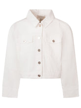 TWIN-SET - Giacca Cropped con Tasche - Bianco - LIDIASHOPPING® - Official Website