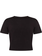 TWIN-SET - T-shirt con Drappeggio Frontale - Nero - LIDIASHOPPING® - Official Website