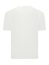EMPORIO ARMANI - T-shirt con Logo Frontale - Bianco - LIDIASHOPPING® - Official Website