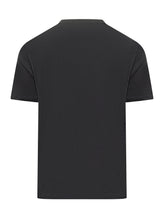 EMPORIO ARMANI - T-shirt with Front Logo - Black - LIDIASHOPPING® - Official Website