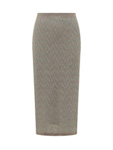 EXTERIOR - Gonna Longuette a Tubo - Beige - LIDIASHOPPING® - Official Website