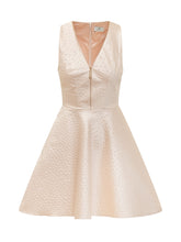 ELISABETTA FRANCHI - Flared Dress with Front Zip - Pink - LIDIASHOPPING® - Official Website