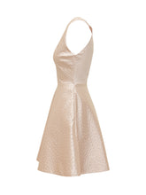 ELISABETTA FRANCHI - Flared Dress with Front Zip - Pink - LIDIASHOPPING® - Official Website