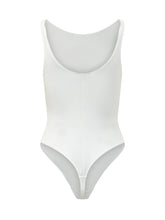 ELISABETTA FRANCHI - Body Scollo Ampio - Bianco - LIDIASHOPPING® - Official Website