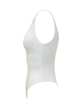 ELISABETTA FRANCHI - Body Scollo Ampio - Bianco - LIDIASHOPPING® - Official Website