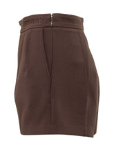 ELISABETTA FRANCHI - Shorts Sartoriali con Pieghe - Rosso | Lidia Shopping | Official Website