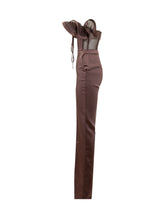 ELISABETTA FRANCHI - Draped Shoulder Jumpsuit - Purple - LIDIASHOPPING® - Official Website
