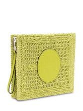 TORY BURCH - Pochette Ella Hand con Logo - Verde - LIDIASHOPPING® - Official Website