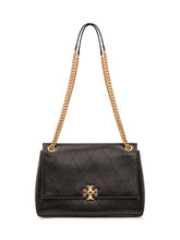 TORY BURCH - Charlie Shoulder Bag - Nero - LIDIASHOPPING® - Official Website