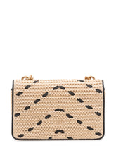 PINKO - Shoulder Bag with Flap and Logo - Beige - LIDIASHOPPING® - Official Website