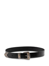 PINKO - Belt with Decorated Buckle and Studs - Black - LIDIASHOPPING® - Official Website