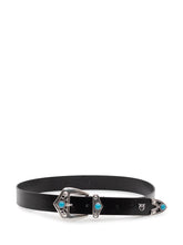 PINKO - Cintura con Fibbia Decorata e Inserti - Nero - LIDIASHOPPING® - Official Website