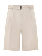 CELLAR DOOR - Bermuda con Cintura Integrata - Beige - LIDIASHOPPING® - Official Website