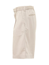 CELLAR DOOR - Bermuda con Cintura Integrata - Beige - LIDIASHOPPING® - Official Website