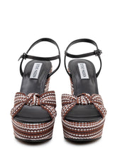 STEVE MADDEN - Cross Strap Wedge Sandals - Black - LIDIASHOPPING® - Official Website