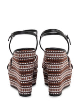 STEVE MADDEN - Cross Strap Wedge Sandals - Black - LIDIASHOPPING® - Official Website