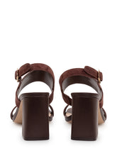 STEVE MADDEN - Sandali con Cinturino e Tacco Largo - Marrone | Lidia Shopping | Official Website