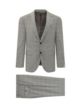 CORNELIANI - Abito con Giacca a Due Bottoni e Pantaloni - Grigio - LIDIASHOPPING® - Official Website