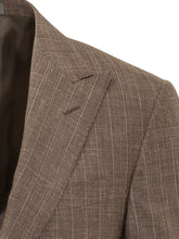 CORNELIANI - Suit with Two Button Jacket and Trousers - Brown - LIDIASHOPPING® - Official Website