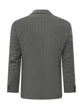 CORNELIANI - Pinstriped Suit with Two Button Jacket and Trousers - Grey - LIDIASHOPPING® - Official Website