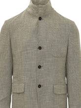 CORNELIANI - Jacket with Three Button Closure - Grey - LIDIASHOPPING® - Official Website