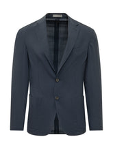CORNELIANI - Giacca Monopetto con Tasche - Blu - LIDIASHOPPING® - Official Website