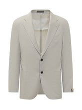 CORNELIANI - Jacket with Two Button Closure - Grey - LIDIASHOPPING® - Official Website