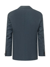 CORNELIANI - Jacket with Two Button Closure - Blue - LIDIASHOPPING® - Official Website