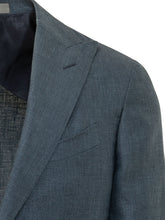 CORNELIANI - Jacket with Two Button Closure - Blue - LIDIASHOPPING® - Official Website