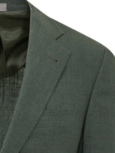CORNELIANI - Giacca Monopetto con Revers e Tasche Applicate - Verde - LIDIASHOPPING® - Official Website