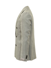 CORNELIANI - Double Breasted Jacket with Patch Pockets - Green - LIDIASHOPPING® - Official Website